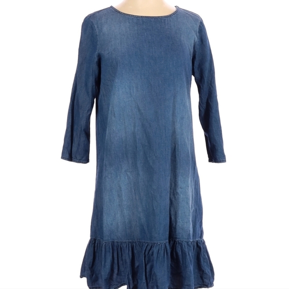 Jacqueline de yong modern shirt dress eu sz36/ sz small minimalist updated - Picture 1 of 6